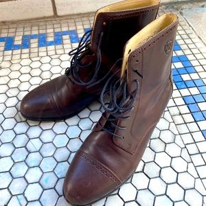 Ariat Riding Lace Up Boots Brown 69026